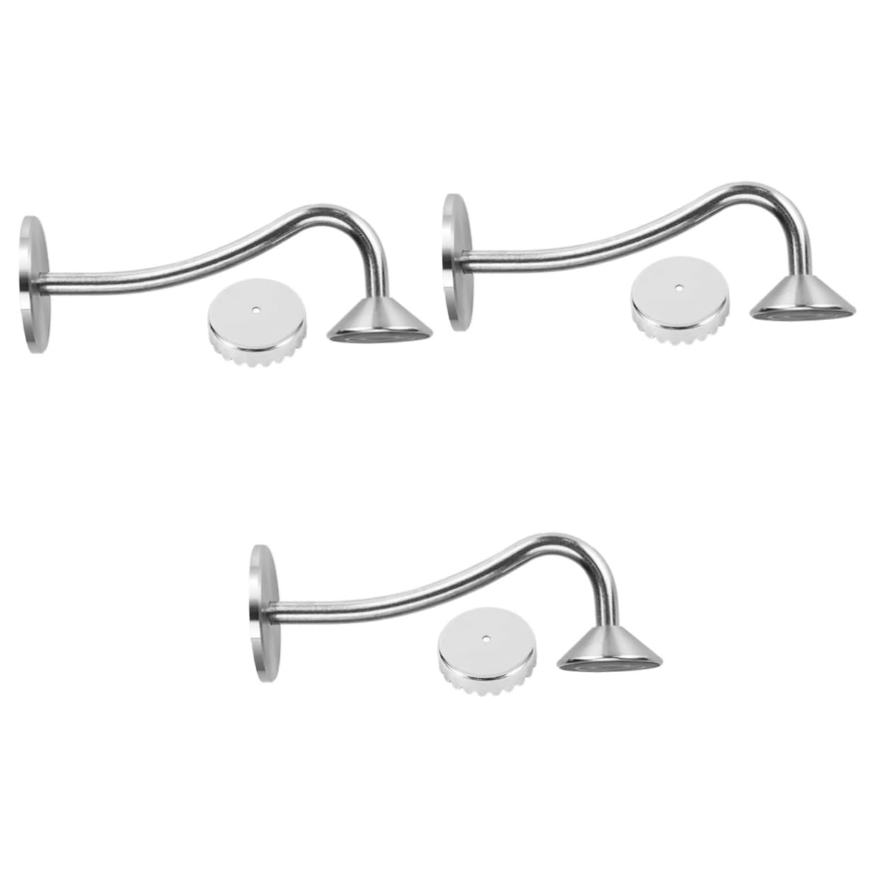 Ciieeo 3 Pz portasapone magnetico portasapone cucina portasaponi per doccia accessorio da bagno contenitore magnetico per sapone a ventosa per parete doccia