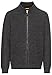 Produktbild camel active Herren Strickjacke mit Reißverschluss Asphalt Menswear-M