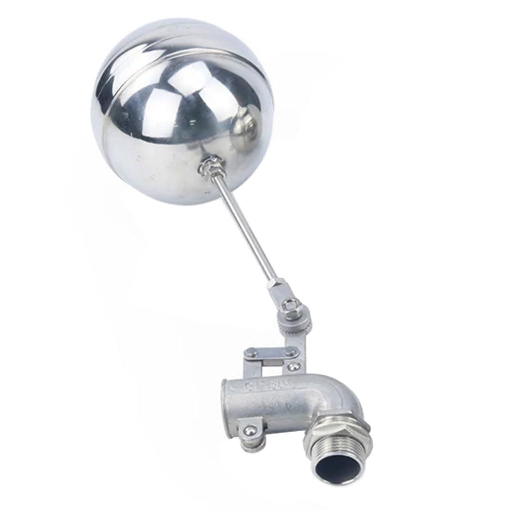 304 Stainless Steel Adjustable Float Valve - 90 Degree Elbow Ball Valve(3/4inch)