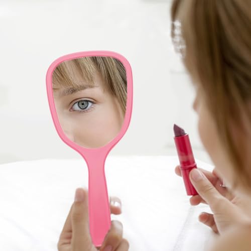 8-Teiliger Hand-Schminkspiegel, Mini-Spiegel, Schminkspiegel Für Ausflüge, Tragbarer Handspiegel, Griff-Schminkspiegel, Reise-Schminkspiegel