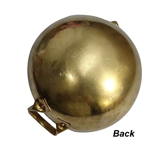 Heavens Tvcz Thai Wok Brass Pan 7.00 Inch Frying Dessert Cooking For Restaurant Cookware Utensils Woks Stir-Fry Suitable For Making Thai Desserts Lightweight Kitchen Dining Durable Great Heat Control #TOP4