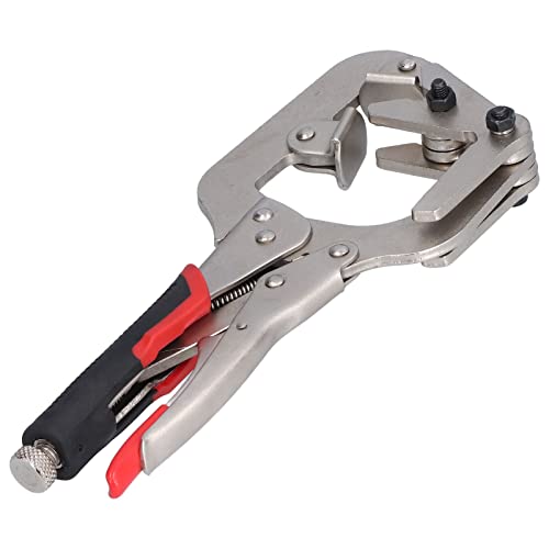 C Clamp Locking Pliers Chrome Steel Welding Clamps 270° Rotation for Pipes and Wooden Columns