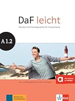 Daf Leicht: Kurs- Und Ubungsbuch A1.2 Mit DVD-Rom 3126762514 Book Cover
