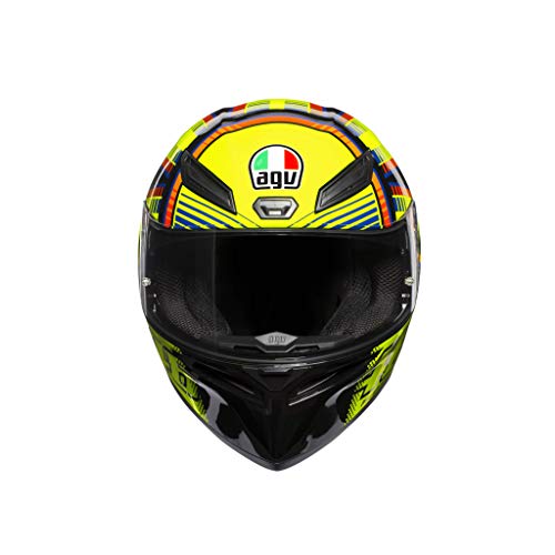 AGV Casco Moto Integrale K1 E2205 Top, Soleluna