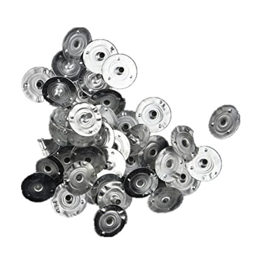 KONTONTY 400 piezas base metálica para pabilos de velas