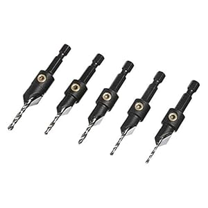 Trend Snappy 5-delige TCT-verzinkboorset, Bestaat uit 1 x 2,0 mm, 1 x 2,5 mm, 1 x 2,75 mm, 1 x 3,25 mm en 1 x 3,5 mm boorverzinker,SNAP/CSTC/SET