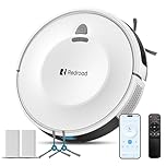 Redroad Robot Vacuums,10KPa Robotic Vacuum Cleaner with Mapping,Lidar Navigation&Obstacle Avoidance,150mins Robot Vacuum with App/Alexa/Remote,Tangle-Free Pet Hair,Self-Charging for Hard Floor/Carpet