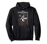 Basketball 3x3 Athlete Sports Piktogramm Amerikanische Flagge Pullover Hoodie
