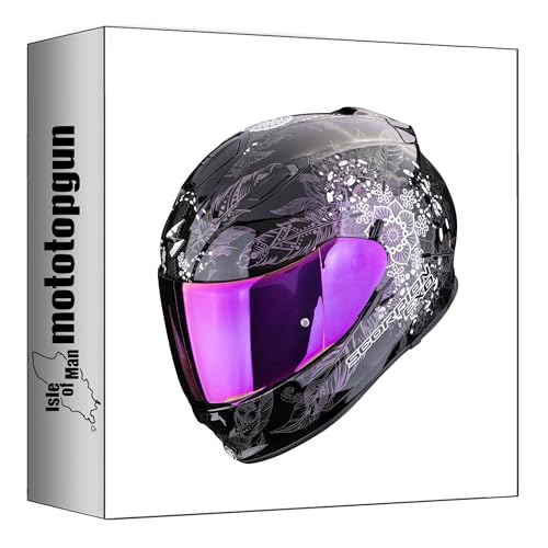 Casque Scorpion exo-491 Dream noir caméléon aux finitions haut de gamme