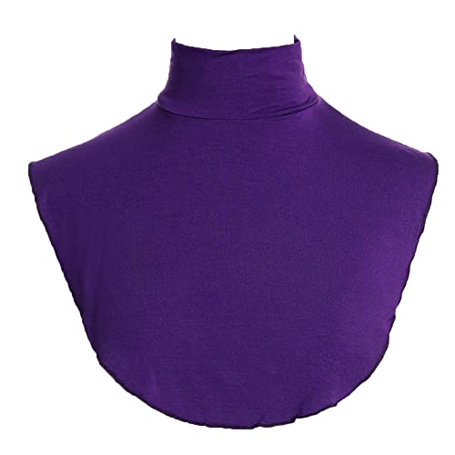 Elegtiskas Modal Fake Turtleneck Detachable Dickey Collar Turtleneck Top Half Shirt Blouse Fake Collar4