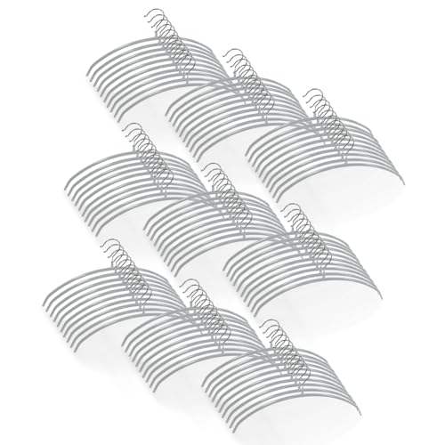 アイリスプラザ すべらないハンガー 90本セット グレー 洗濯物 衣類ハンガー 型崩れ防止 幅36×高さ18cm 起毛加工で衣類がすべりにくく、ズレ落ちにくい 薄型形状でかさばらない 省スペースでもたくさん収納 おしゃれ 一人暮らし