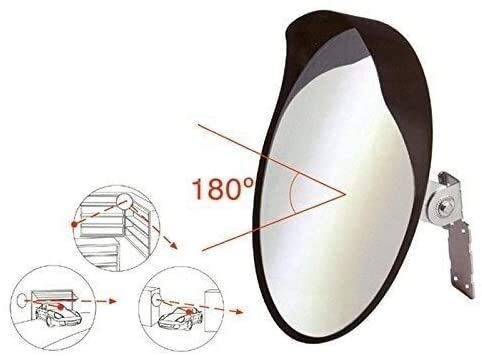 Miroir de circulation grand angle pour sécuriser la sortie de garage - 3