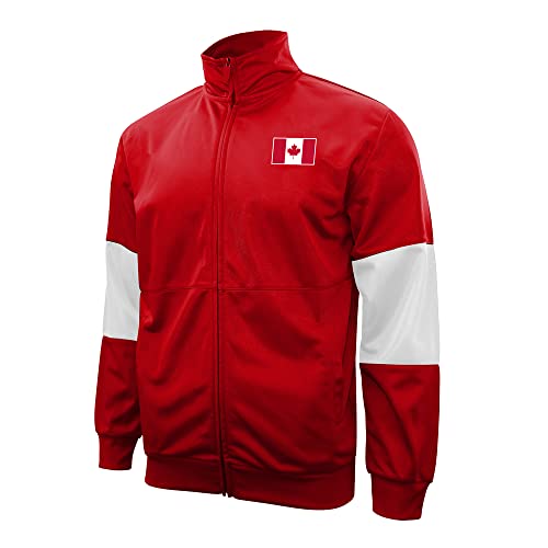 Icon Sports National Team Soccer Track Jacket - CAN49TJ Canada M