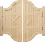 Rustikale Holz-Limousinentür für Westernbar und Café, umweltfreundlich, Doppelscharniereingang, anpassbare Größen, 70–100 cm breit, perfekt für Landhausdekoration