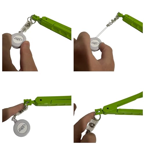 Pinça plástica para caranguejo de peixe Jako Fishing Clamp (verde)