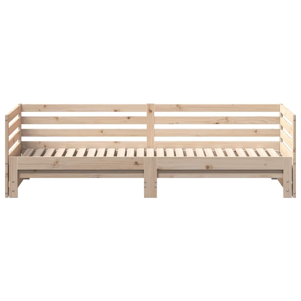Sofa do spania, z litego drewna sosnowego, 80 x 200 cm