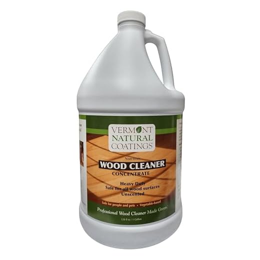 Vermont Non-Toxic Heavy Duty Wood Cleaner