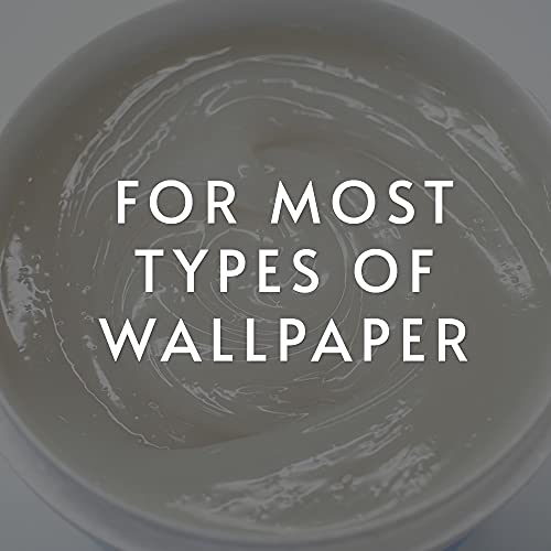 Image of ROMAN's ECO-888 Zero VOC Wallpaper Adhesive, Clear Strippable, 1-Gallon