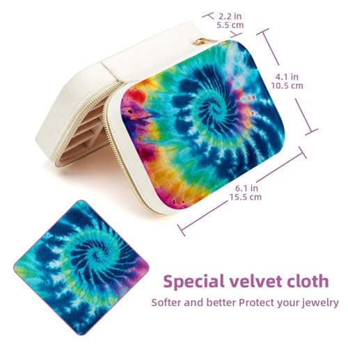 Joyero elegante y espacioso con exhibición interior para anillos 6