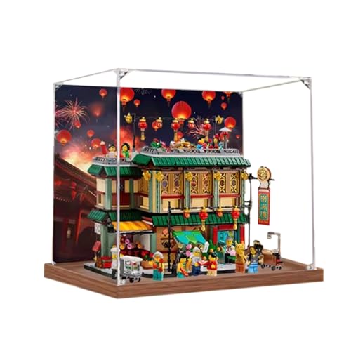 Gase acrílico transparente para Le-go 80113...