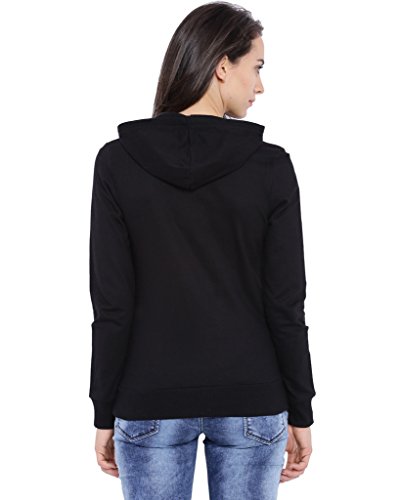 Image of PINACOLADA Women Black Hoodie