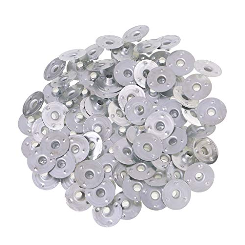 Pack de 200 mechas con base metálica para velas miniatura 2
