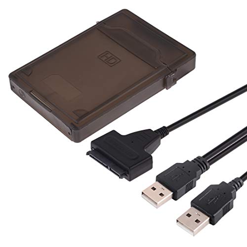 KMLP USB 2.0?7 + 15s22sSATAf[^P[uϊA_v^A{bNXP[Xt2.5 / 3.5C`n[hfBXNhCuHDDiubNj p