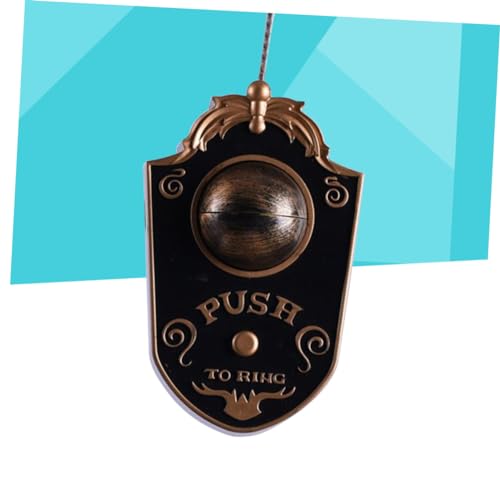 BESTOYARD 2 Peças Campainha De Halloween Globo Ocular Iluminação Assustadora Campainha De Casa Assom