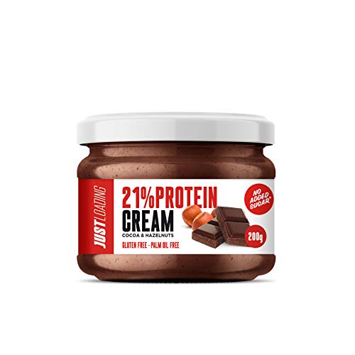 Just Loading - PROTEIN CREAM - Crema de Cacao y Avellanas con Proteína y sin azúcar añadido 200 g Cover