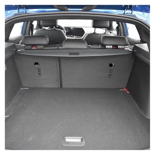 Cubierta retráctil para Chevrolet Trax 2023 y 2024: cortina de maletero trasero color negro 7