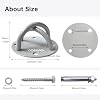 Wall Ceiling Mount Bracket for Suspension Straps, Aerial Yoga Swing & Hammock, Gymnastic Rings, Boxing Punching Bags, Body Strength Gym Equipment and Battle Ropes
