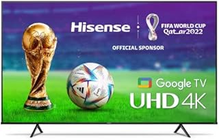 Hisense A6 Series 43-Inch Class 4K UHD Smart Google TV with Voice Remote, Dolby Vision HDR, DTS Virtual X, Sports & Game Modes, Chromecast Built-in (43A6H, 2022 New Model)