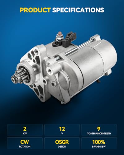 Image of PHILTOP 17748N Starter Compatible with Toyota,Lexus Tundra /Sequoia 4.7L New