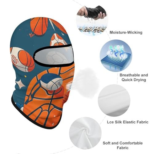 Balaclava para hombre y mujer, máscara para esquí, baloncesto y fútbol, cubreboca completo para ciclismo miniatura 3