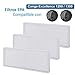 MTKD® Kit Accesorios para Aspiradora Robot Cecotec Conga Excellence 1290 y 1390...