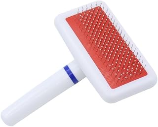Pet Slicker Brush, Dog Cat Grooming | Stainless Steel Pins, Pet Finishing Brush, Comfortable Grooming, For Kitten Owners