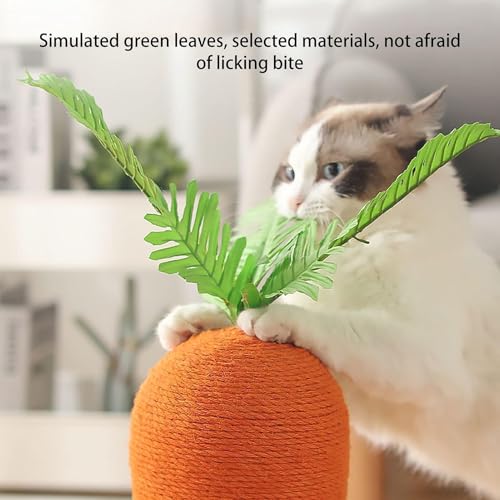 Rascador para Gatos Beufee con diseño de zanahoria miniatura 2