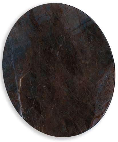 Handcrafted Wooden Lazy Susan Turntable, 14 Or 18 Inch - Made In Mexico - Line: Stellar Marquina (14 Or 18 Inches) (14 Inches) #TOP2