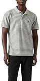 Levi's Mens Housemark Polo, (New) Gus Stripe Midtone Grey Heather, X-Large