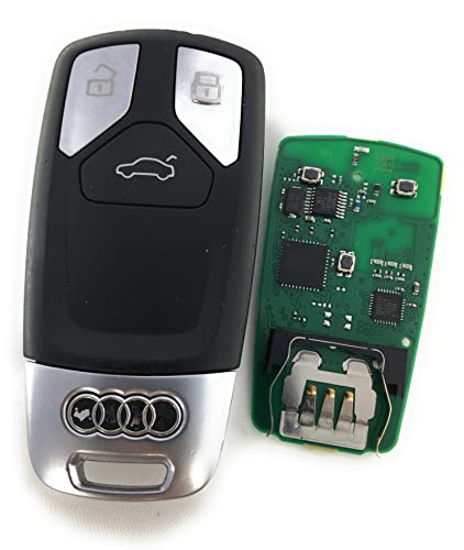 Reparación de mando Audi TT Q7 y RS con servicio de renovación para llave inteligente de 3 botones