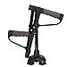 bastón con luz Retractable plegable antideslizante doble T-mango bastón con luz LED...