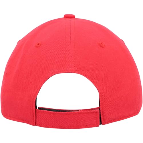 Gorra ajustable roja con logo Washington Hockey miniatura 3