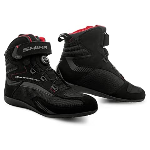 SHIMA Men's Exo Men Motorcycle boots, Black, 8 UK Cover