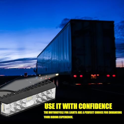Luces LED para viaje nocturno en moto y clima variable 6