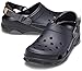 Crocs Unisex-Adult All Terrain Clogs with Adjustable Heel Strap, Black, 9 Men/11 Women