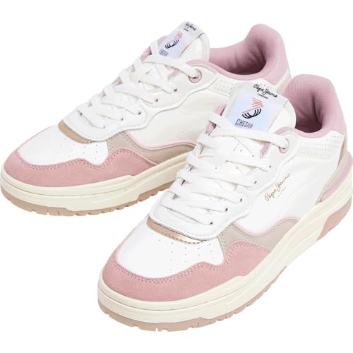 Pepe Jeans Sneaker Chester In Pelle Multicolore - 4