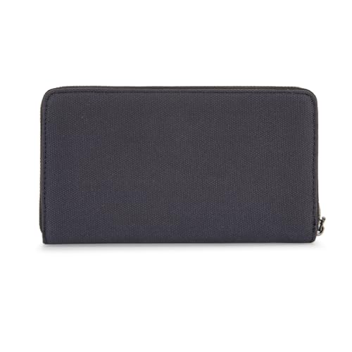 Image of Montana West X Wrangler Wristlet Wallets for Women Classic Retro Wallet Purse Bifold Credit Card Wallets for Women Oversized Logo Clutch Wristlet WG136-W006BK