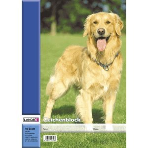 20 x Landre Zeichenblock A3 perforiert VE=10 Blatt