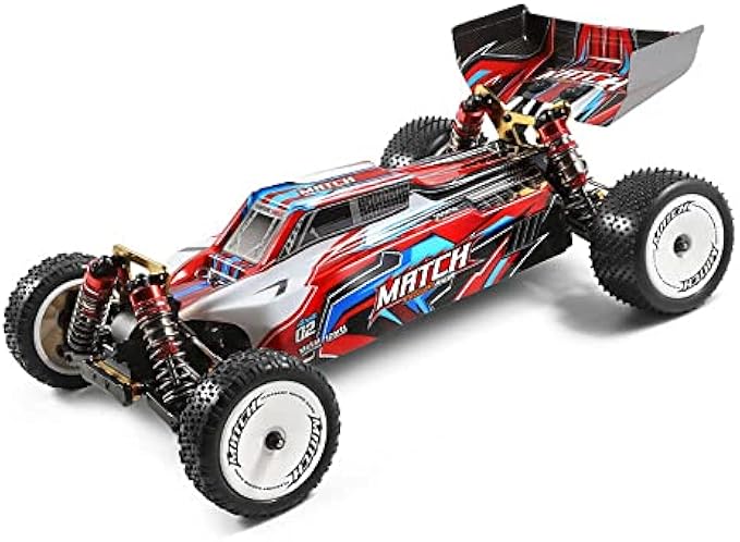 STSEEACE Remote Control Truck, 1:10 High-Speed 45km/h RC Car, 4x4 Off Road All Terrains Monster RC Trucks 2.4G Electric Remote Control Toy Car for Boys & Girls