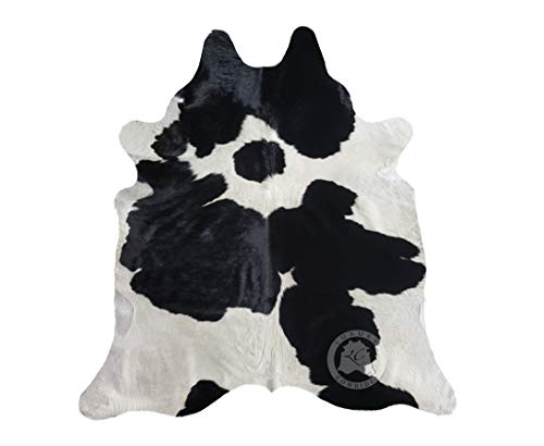 Sunshine Cowhides Tappeto Di Pelle Di Mucca Bianco E Nero 210 X 180 Cm Bn1 Qualità Premium Pieles Del Sol